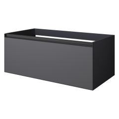Тумба под раковину 1 подвесная, Armadi Art Quatro, антрацит арт. 790-M1-100-A-A