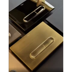 Клавиша смыва, пластик matt gold для инсталляций geberit, Boheme арт. 667-MG