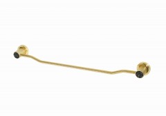 Полотенцедержатель, Boheme Royal Cristal, золото арт. 10922-G-B