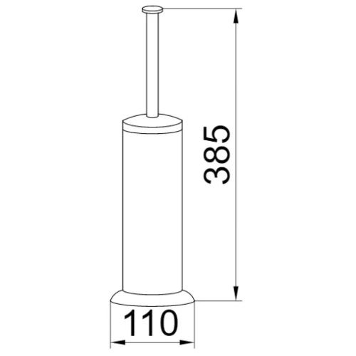 Купить купить ершик для унитаза, boheme chiaro, золото арт. 10509