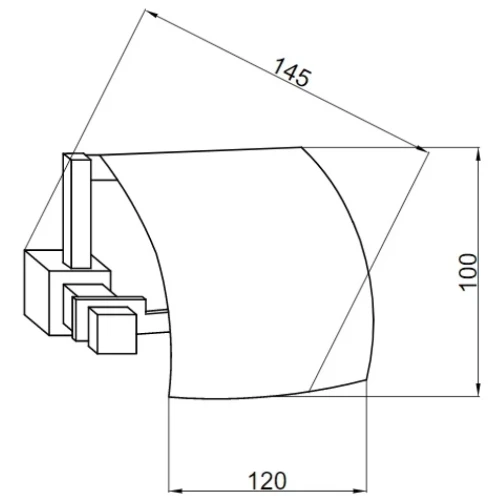 Купить купить держатель туалетной бумаги с крышкой, boheme venturo, хром арт. 10301