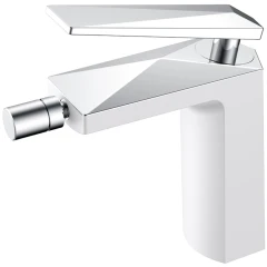 Смеситель для биде, Boheme Venturo, белый, хром арт. 376-W