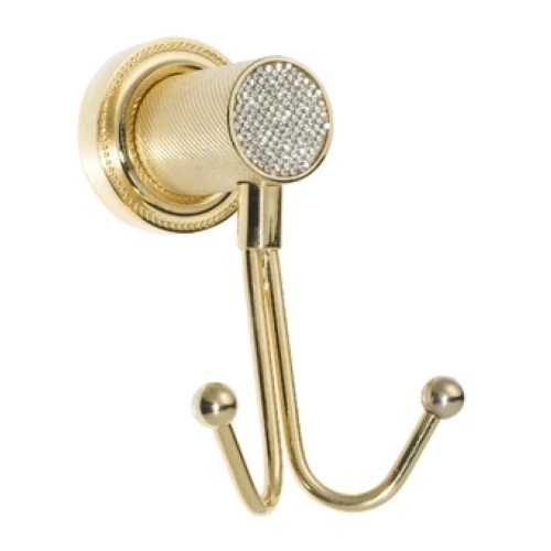 Купить купить двойной крючок, boheme royal cristal, золото арт. 10926-g