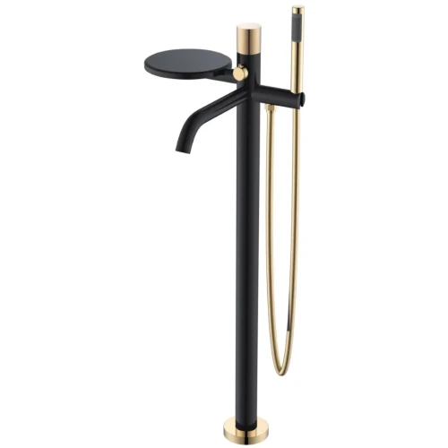 Купить купить смеситель для ванны, boheme stick, черный арт. 129-bg.2