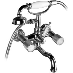 Смеситель для ванны, Boheme Royal Cristal, хром арт. 273-Royal/CRST