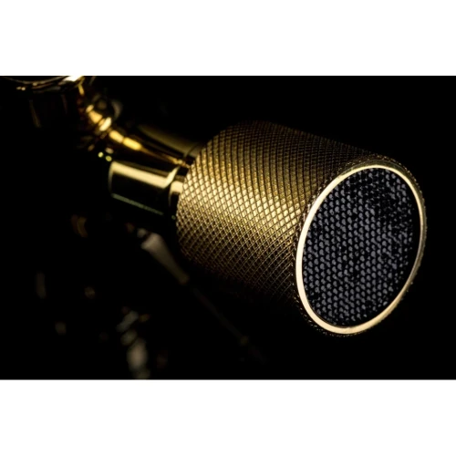 Купить купить смеситель на борт ванны, boheme royal cristal, золото арт. 395-royal/crst black