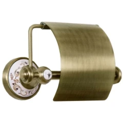 Держатель туалетной бумаги с крышкой, Boheme Provanse, бронза арт. 10801