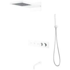 Душевая система с термостатом, Boheme Fusion, белый арт. 131-2-MW