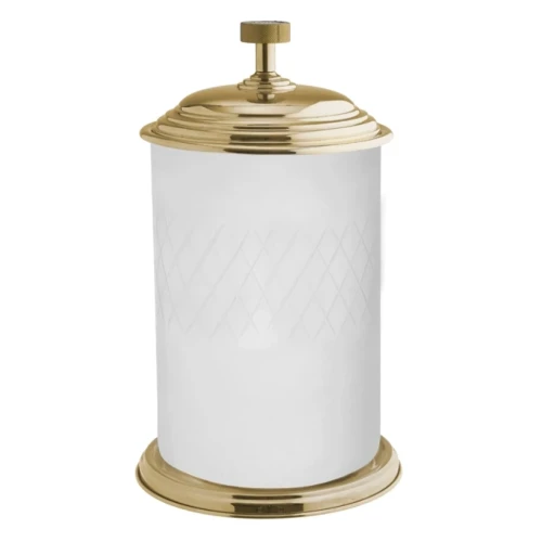 Купить купить ведро для мусора, boheme royal cristal, золото арт. 10934-g