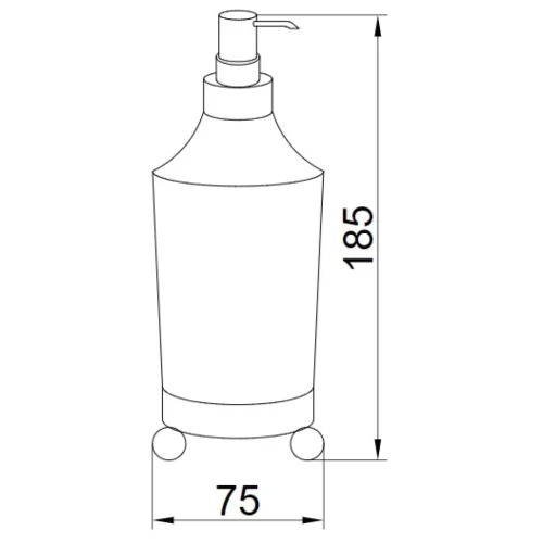 Купить купить дозатор для жидкого мыла, boheme hermitage, золото арт. 10359