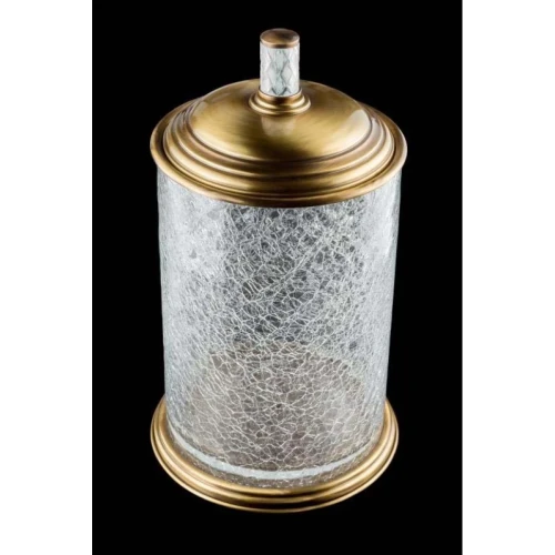 Купить купить ведро для мусора, boheme murano cristal, хром арт. 10914-crst-br