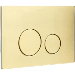 Клавиша смыва, ультраплоская matt gold geberit 300-серия, Boheme арт. 649-MG