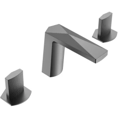 Смеситель для раковины, Boheme Venturo, оружейная сталь арт. 150-GM-TOUCH