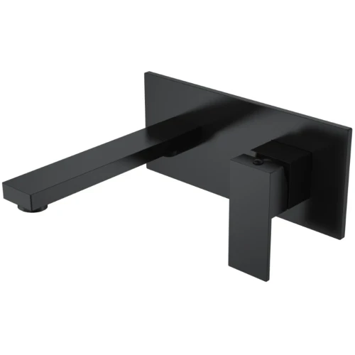 Купить купить смеситель для раковины, boheme qubic, черный арт. 475-b