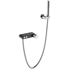 Смеситель для ванны, Boheme Stick, черный арт. 123-BCR