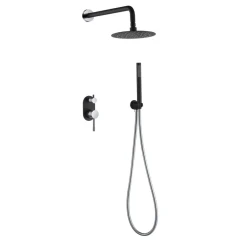 Душевая система, Boheme Uno, черный арт. 464-BCR