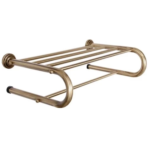 Купить купить полка для полотенец, boheme medici, бронза арт. 10627