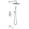 Купить купить душевая система, boheme venturo, белый, хром арт. 374-w-2