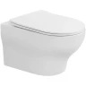 Купить купить унитаз подвесной с сиденьем микролифт, boheme fiore, белый арт. 978-set-mw