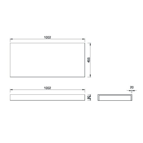 Купить купить столешница под раковину, armadi art flat, белый арт. 869-100