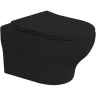 Купить купить унитаз подвесной с сиденьем микролифт, boheme fiore, черный арт. 978-set-b