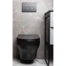 Купить купить унитаз подвесной с сиденьем микролифт, boheme fiore, черный арт. 978-set-b