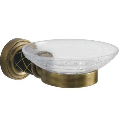 Мыльница, Boheme Murano, бронза, черный арт. 10903-B-BR