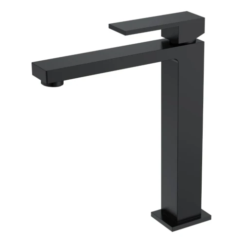 Купить купить смеситель для раковины, boheme qubic, черный арт. 472-b