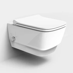 Унитаз биде подвесной без сиденья, Boheme Bello, белый арт. 971-2-W